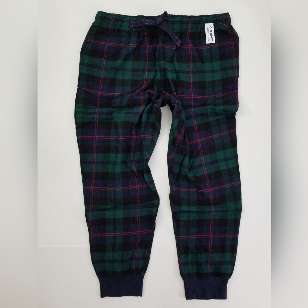 🆕 OLD NAVY Flannel Joggers Pajama Pants / LARGE